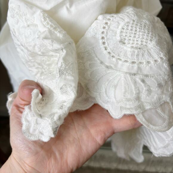 Jason Wu Tiered Eyelet Maxi Dress - Picture 6 of 7